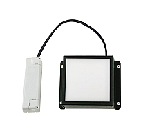 Встраиваемый светильник Uniel ULP-0808 7W/4000К IP40 GRILYATO BLACK UL-00011899