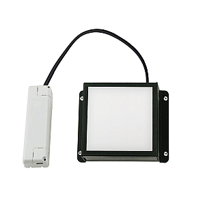 Встраиваемый светильник Uniel ULP-0808 7W/4000К IP40 GRILYATO BLACK UL-00011899
