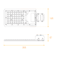 Уличный консольный светильник Wolta STL-50W/04