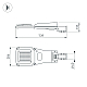 Уличный консольный светильник Arlight OXOR-GRES-739х286-120W Day4000 (GR, 150x80 deg, 230V) 055496