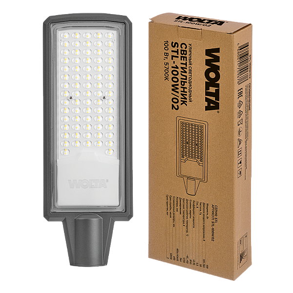 Уличный консольный светильник WOLTA STL-100W/02