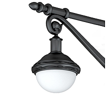 Уличный консольный светильник Arlight OXOR-AMPIL-BUE - 395x400-50W Day4000 (BK, 120 deg, 230V) 052445
