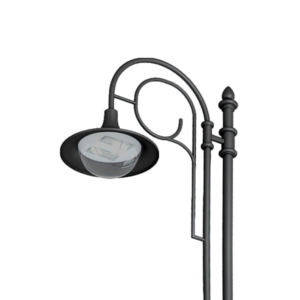 Уличный консольный светильник Arlight OXOR-AMPIL-LUZ-580х480-50W Day4000 (BK, 120 deg, 230V) 052449