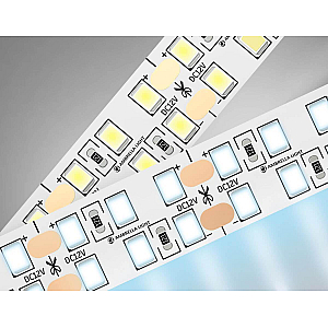 Светодиодная лента двухрядная Ambrella Light LED Strip 12В 2835 24Вт/м 6500K 5м IP20 GS1703