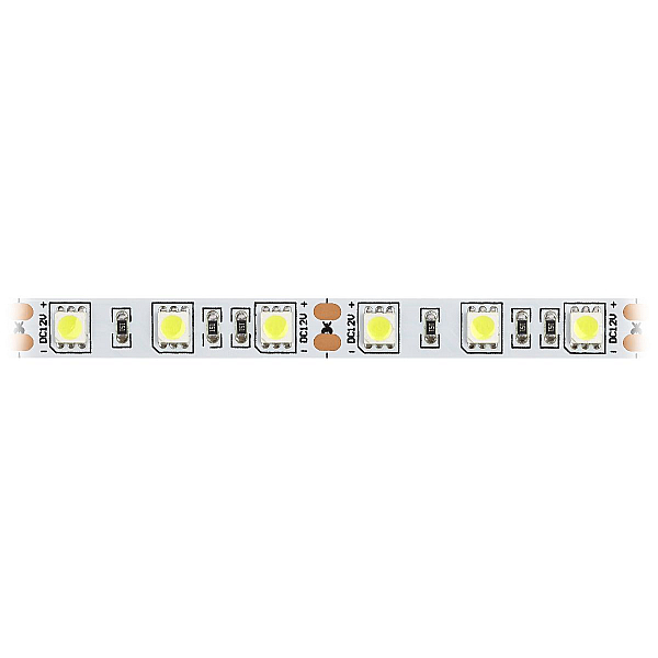 Светодиодная лента ЭРА 14,4W/m 60LED/m 5050SMD холодный белый 5M 5050kit-14,4-60-12-IP20-6500-5m Б0043065