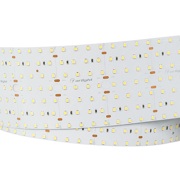 Светодиодная лента Arlight S2-A560-85mm 24V Warm3000 (40 W/m, IP20, 2835, 2.5m) 021211(2)