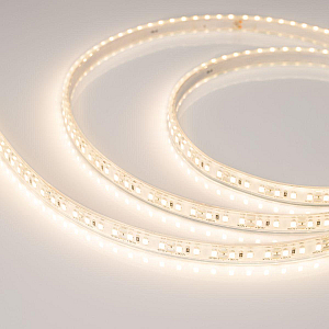 Светодиодная лента герметичная Arlight RTW-PU-A120-10.5mm 12V Warm3000 (16.8 W/m, IP68, Wire 2m, 5m) 029598(3)