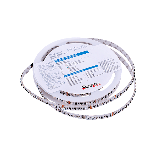 Светодиодная лента DesignLed DSG3A120-24-RGB-33 002845