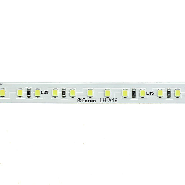 Светодиодная лента Feron 8W/m 120LED/m 2835SMD холодный белый 40M LS420 48793