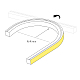 Светодиодная лента герметичная Arlight MOONLIGHT-PRO-TOP-X320-16x16mm 48V White6000 (10 W/m, IP67, 30m, wire x2) (Вывод боковой) 061069
