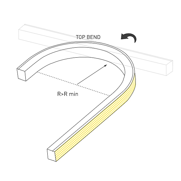 Светодиодная герметичная лента Arlight SPI STARDUST-TOP-B60-30x20mm 12V RGB (12 W/m, IP65, 5m, wire x1) 042134