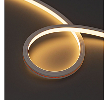 Светодиодная герметичная лента Arlight MOONLIGHT-TOP-X320-13x12mm 24V Warm3000 (5 W/m, IP67, sauna, 15m, wire x2) 051130