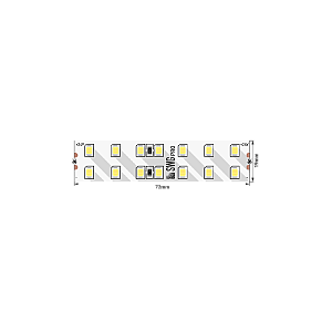 Светодиодная лента SWG PRO 24В 2835 20Вт/м 3000-3500K 5м IP20 SWG2P196-24-20-WW-20 024304