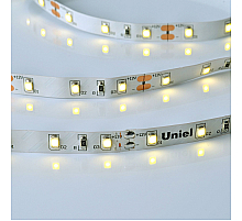 Светодиодная лента Uniel ULS-M11-2835-60LED/m-8mm-IP20-DC12V-4,8W/m-5M-4000K PROFI катушка в герметичной упаковке