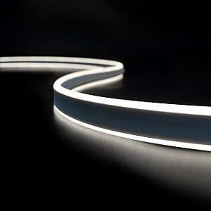Светодиодная лента герметичная Arlight WAVE-SIDE-DOUBLE-A120-16x15mm 24V White6000 (15 W/m, IP67, 5m, wire x1) (Вывод боковой) 059720