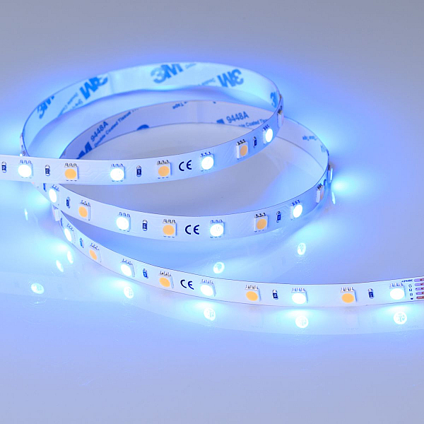 Светодиодная лента Arlight RT-B60-10mm 24V RGBW-Day (14.4 W/m, IP20, 5m) (Открытый) 018326(3)