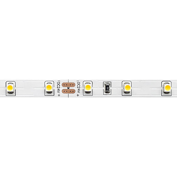 Светодиодная лента ST Luce 24V 60 Led/м 4.8W/m SMD 2835 400 Lm/m 4000K IP20 ST5016.405.20