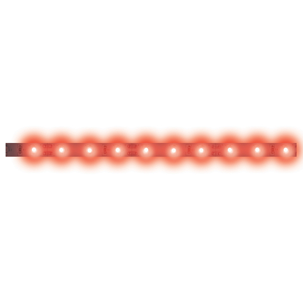 Светодиодная лента Uniel ULS-N21-2835-120LED/m-8mm-IP67-220V-8W/m-50M-RED бобина