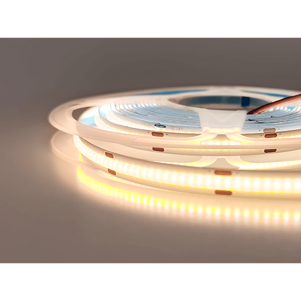 Светодиодная лента SWG PRO COB320-24-6-WW теплый белый 24В IP20 6Вт/м 320 LED/м 00-00044155