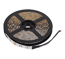 Светодиодная лента Эра 12В 5050 14,4Вт/м RGB 5м IP20 LS5050-14,4-60-12-RGB-IP20-2year-5m KU-5050AD-60D-RGB Б0044122
