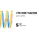 Светодиодная лента Apeyron 24В COB 15Вт/м 4000К 5м IP20 00-481
