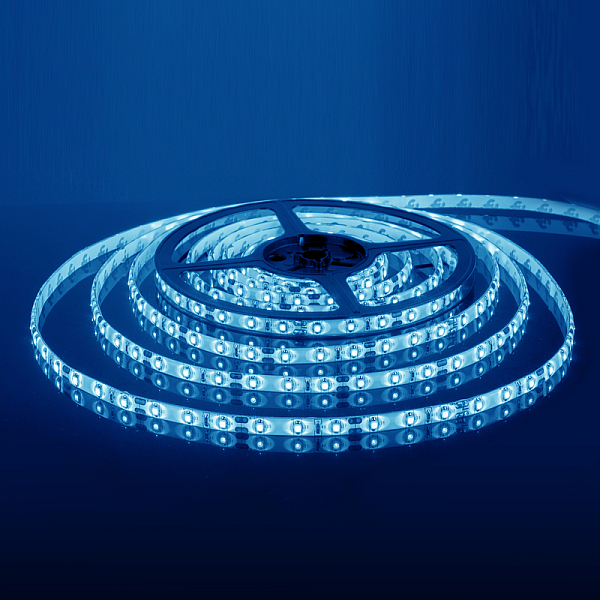 Светодиодная лента Elektrostandard 24V 14,4W 60Led 5050 IP65 синий, 5м 4690389167799