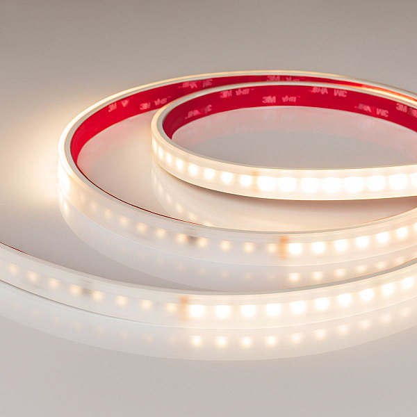 Светодиодная лента герметичная Arlight DMX-PS-A96-14mm 24V Warm3000-PX12 (14 W/m, IP67, 5m) (CRI>90) 058177