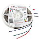 Светодиодная влагозащищенная лента ЭРА 14,4W/m 60LED/m 5050SMD RGB 5M LS5050-14,4-60-12-RGB-IP65-1 Б0002347