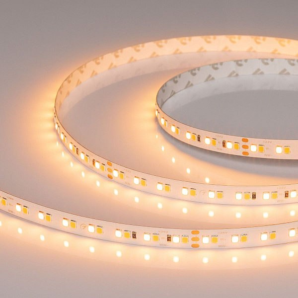 Светодиодная лента Arlight UL-A160-10mm 24V Warm-MIX (15 W/m, IP20, 5m) 057684
