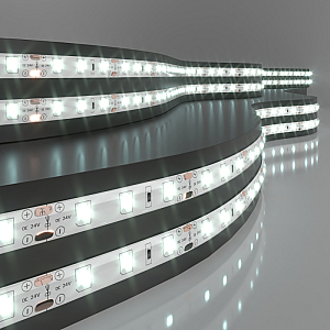 Светодиодная лента Elektrostandard 24V 4,8W 60Led 2835 IP65 холодный белый, 5м 4690389167843