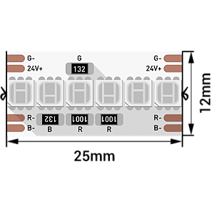 Светодиодная лента DesignLed DSG8A240-24-RGB-33 005762