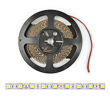 Светодиодная лента (UL-00004372) Uniel 14,4W/m 60LED/m 5050SMD холодный белый 5M ULS-M25-5050-60LED/m-10mm-IP20-DC12V-14,4W/m-5M-6500K PROFI