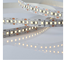 Светодиодная лента Uniel ULS-M16-2835-180LED/m-10mm-IP20-DC12V-17W/m-5M-3000K PROFI катушка в герметичной упаковке