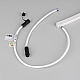 Светодиодная лента герметичная Arlight MOONLIGHT-PRO-SIDE-X336-16x16mm 24V RGBW-Day (12 W/m, IP67, 10m, wire x2) (Вывод боковой) 054978