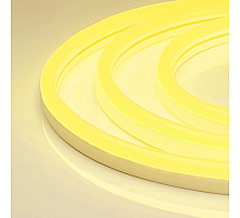 Светодиодная герметичная лента Arlight WAVE-SIDE-A120-12x25mm 230V Yellow (12 W/m, IP67, 50m, wire x2) 051937