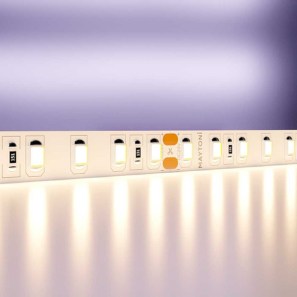 Светодиодная лента Maytoni Technical 9,6W/m 120LED/m 2835SMD теплый белый 5M 10142
