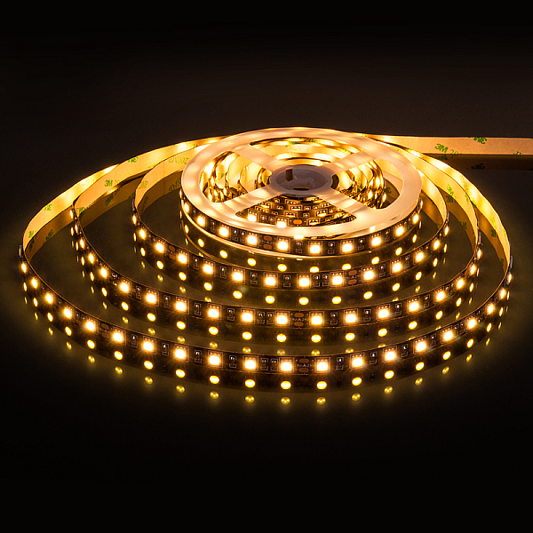 Светодиодная лента Elektrostandard 24V 14,4W 60Led 5050 IP20 теплый белый, Black, 5м 4690389172168