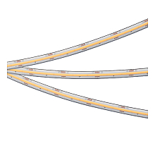 Светодиодная герметичная лента Arlight COB-PS-X420-12mm 24V Warm3000 (4.8 W/m, IP67, 15m) 049055