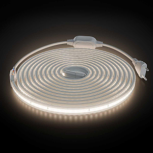 Комплект светодиодной влагозащищенной ленты Apeyron 10W/m 120LED/m 2835SMD белый 5M 10-141