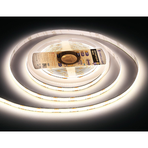 Светодиодная лента Ambrella Light 10W/m 320LED/m COB дневной белый 5M GS4652