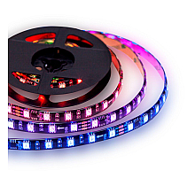 Комплект адресной светодиодной ленты Apeyron 24В 14,4Вт/м smd5050 60д/м IP65 2м RGB (адаптер питания, контроллер) 10-97