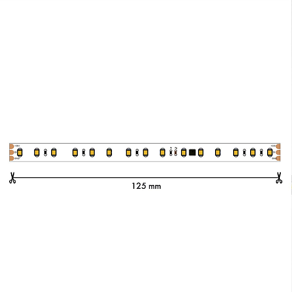 Светодиодная лента Favourite 10W/m 400LED/m 2835SMD теплый белый 5M 2003-31020