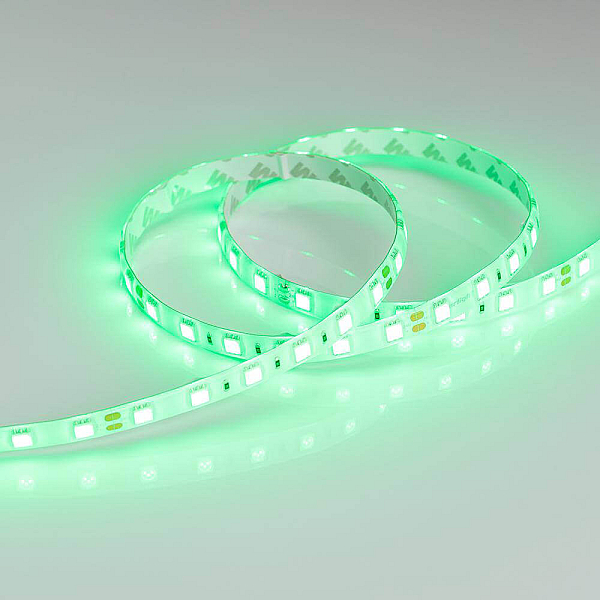 Светодиодная лента Arlight RTW 2-5000SE 24V Green 2x (5060, 300 LED, LUX) 016505