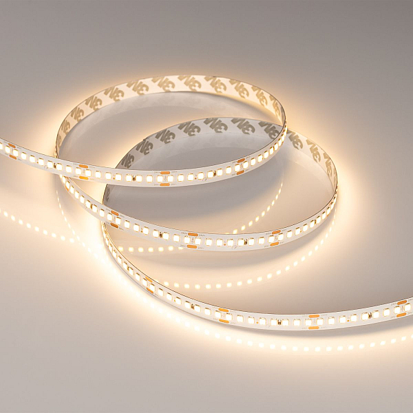 Светодиодная лента Arlight RT-A192-10mm 24V Warm2700 (17.6 W/m, IP20, 5m) (высок.эфф.150 лм/Вт) 038776(1)