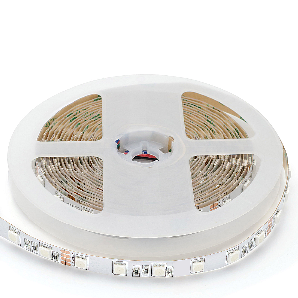 Светодиодная лента Apeyron 24В 14,4Вт/м smd5050 60д/м IP20 5м RGB 00-337