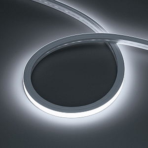 Светодиодная лента герметичная Arlight HORIZON-3D-А120-12x12mm 24V White6000 (12 W/m, IP67, 5m, wire x1) (Вывод боковой) 062284