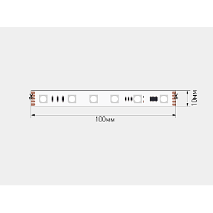 Светодиодная лента SWG PRO 5050 5м IP20 SWG5PT60-24-12-WS2811RGB 00-00032521