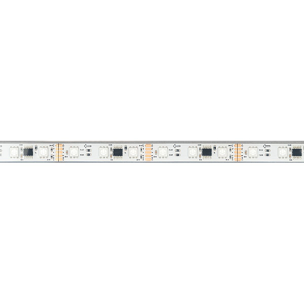 Светодиодная лента герметичная Arlight 14W/m 60LED/m 5060SMD разноцветный 5М DMX-PFS-B60-12mm 12V 039175