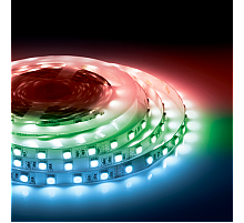 Светодиодная лента Apeyron 24В 14,4Вт/м smd5050 60д/м IP20 5м RGB 00-337