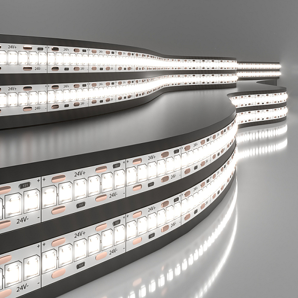 Светодиодная лента Elektrostandard 24V 24W 240Led 2835 IP20 дневной белый, 5м 4690389167638